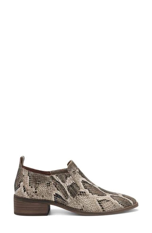 Lucky Brand Lenci Bootie 3345894 - 9, Natural Print Leather