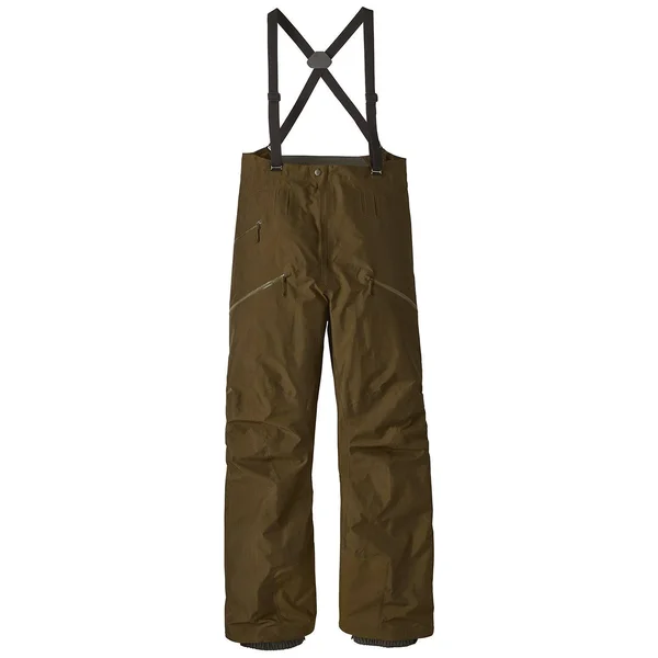 Patagonia: Men's PowSlayer Bibs - Sediment SEMT