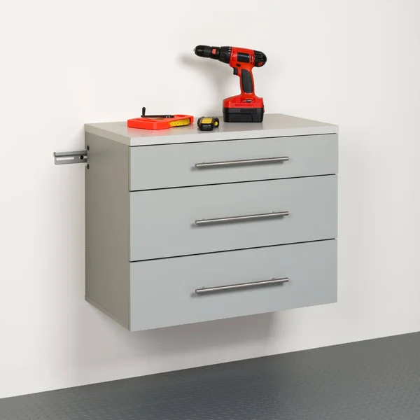 Prepac 3-Drawer Base HangUps Storage Cabinet, White