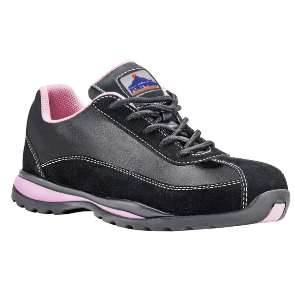 Portwest FW39 - Steelite Ladies Safety Trainer - Black/Pink - 5