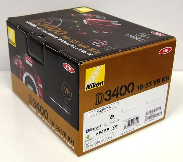 Nikon Digital Camera D3400 AF-P 18-55 VR Lens Kit Red from Japan