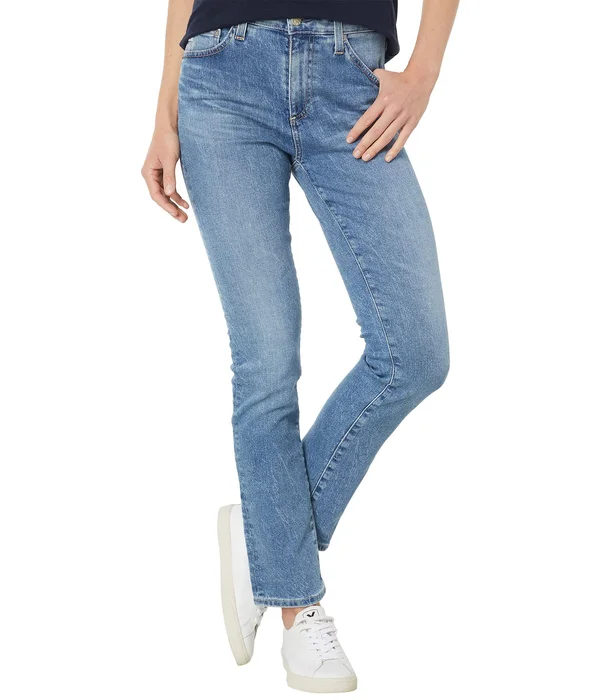Ag Adriano Goldschmied Mari High-Rise Slim Straight in 18 Years Pride