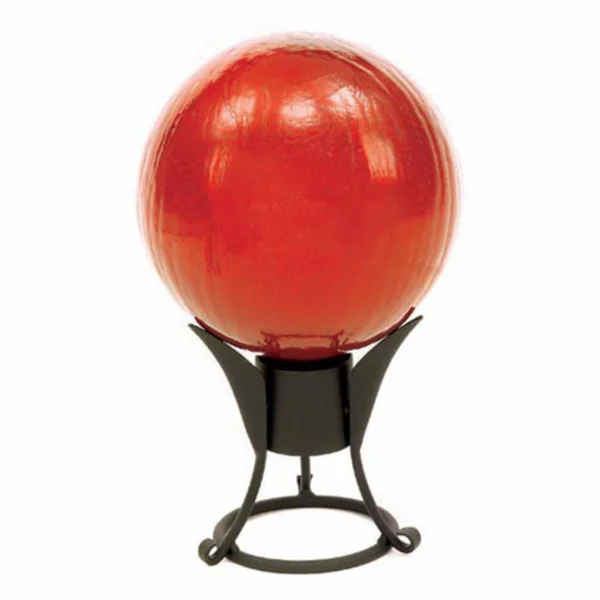 Achla Designs Mandarin Crackle 10x22 Gazing Globe