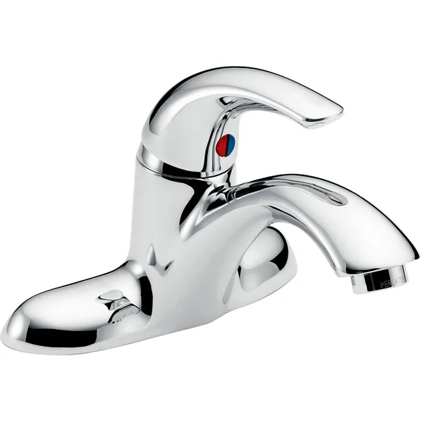 Delta 22C121 Single Handle Centerset Lavatory Faucet - Less Pop-Up Chrome