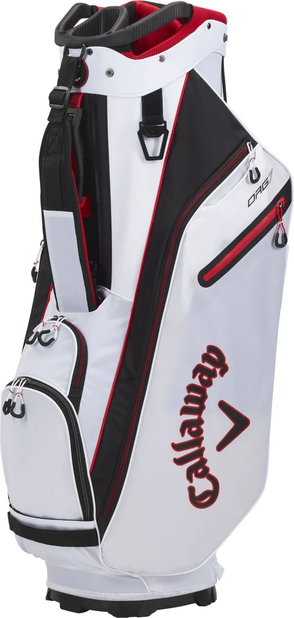 Callaway Golf Org 7 Cart Bag White Black Red