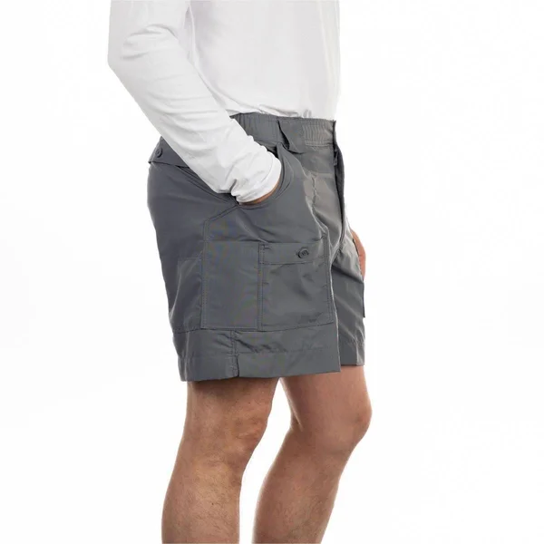 AFTCO Men's Original Long Fishing Shorts-black-30
