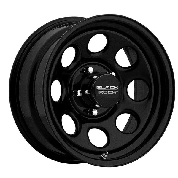 Black Rock 997B Soft 8 17x9 Matte Black 17x9 Wheels & Access