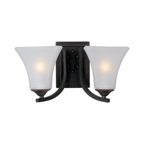Maxim 20098FTSN Aurora 1-Light Wall Sconce - Satin Nickel