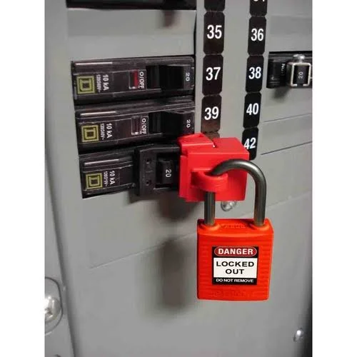 Brady 118948 Lockout Padlock - ka, brown, 1-3/4x22h, pk6