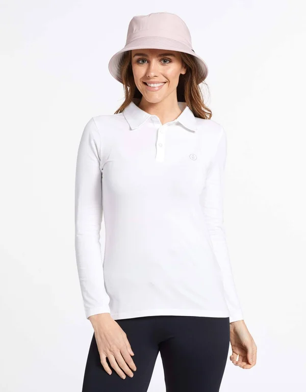 Sun Protective Resort Sun Hat for Women UPF50+, Women's Bucket Hat Misty Blue