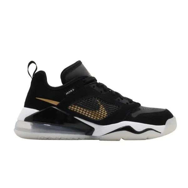 Jordan Mars 270 Low Black Metallic Gold - Size 7.5 Men