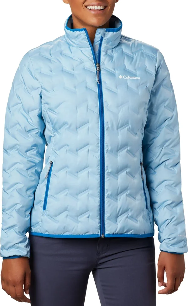 Columbia Women's Delta Ridge Down Insulated Jacket, Size: Medium, Blue