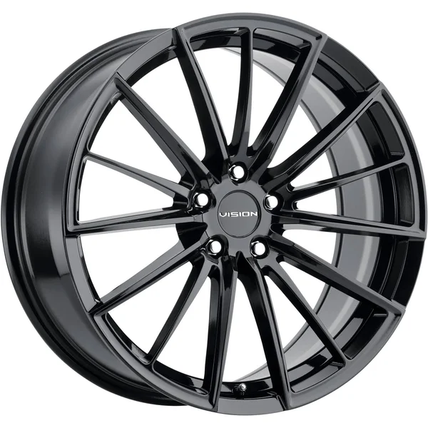 Vision Axis 473 Wheel 18x8 5x4.5 (5x114.3) Gloss Black 38mm