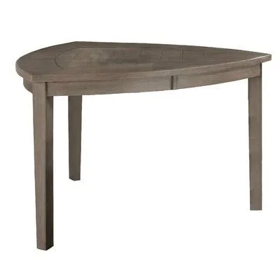 Daniyal Counter Height Dining Table Gracie Oaks Table Top Color: Gray - Table Base Color: Gray