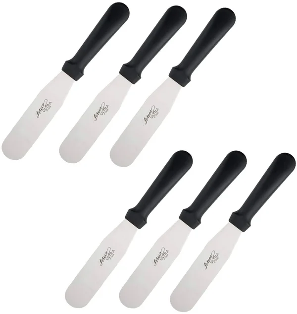 Ateco 1306 Straight Baking Icing Spatula 6'', Bakeware (6 Pc)