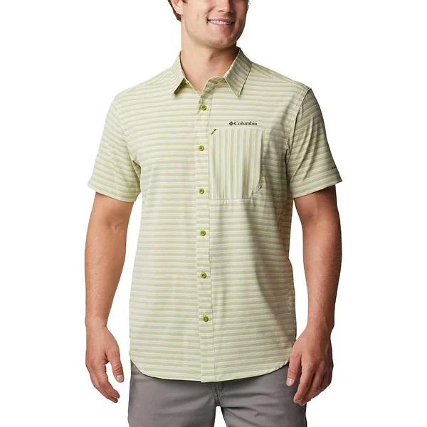 Columbia Men & S Twisted Creek II Short Sleeve Shirt - Matcha