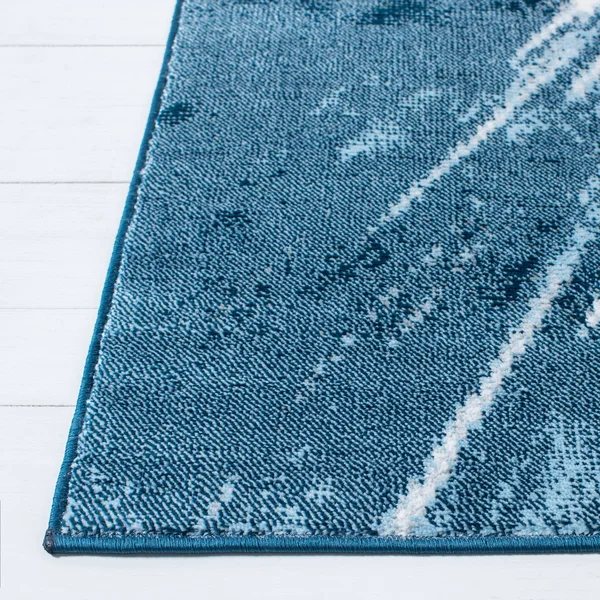 Safavieh Lagoon Rug Collection LGN202B - Beige - Blue - 4&-5x22 x 6&-5x22