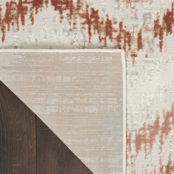 Nourison Elation ETN04 Area Rug, Ivory Multicolor, 4& x 6&