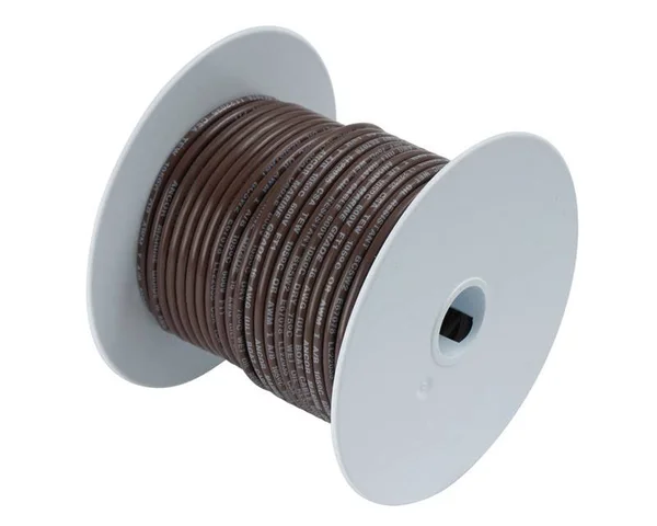 Ancor 108250 Brown 10 AWG Tinned Copper Wire - 500