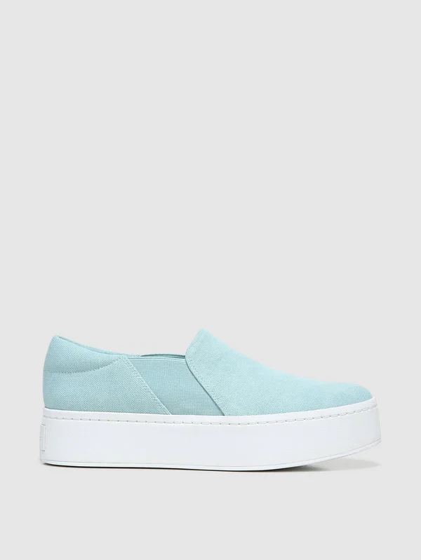 Vince Women's Warren Platform Sneakers - Light Blue