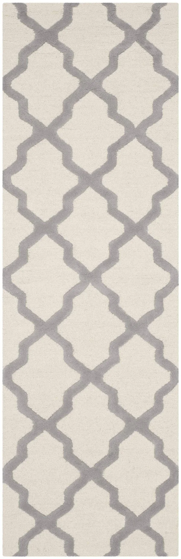 Safavieh Cambridge Ivory & Silver 9& x 12& Rug