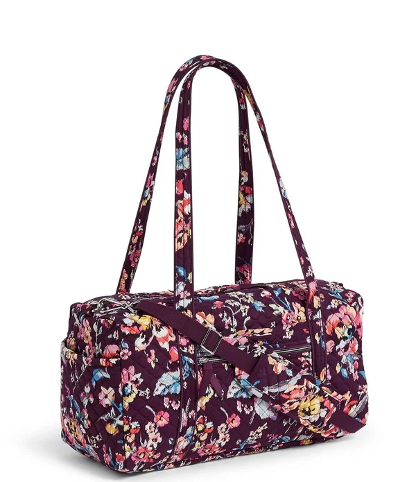Vera Bradley Iconic Small Travel Duffel - Cloud Vine