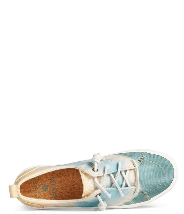 Sperry Women's Crest Vibe Tie-Dye Platform Sneakers - 8.5M