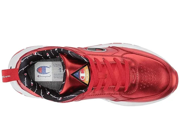 Champion 93Eighteen Mens Metallic Casual Fashion Sneakers - Red