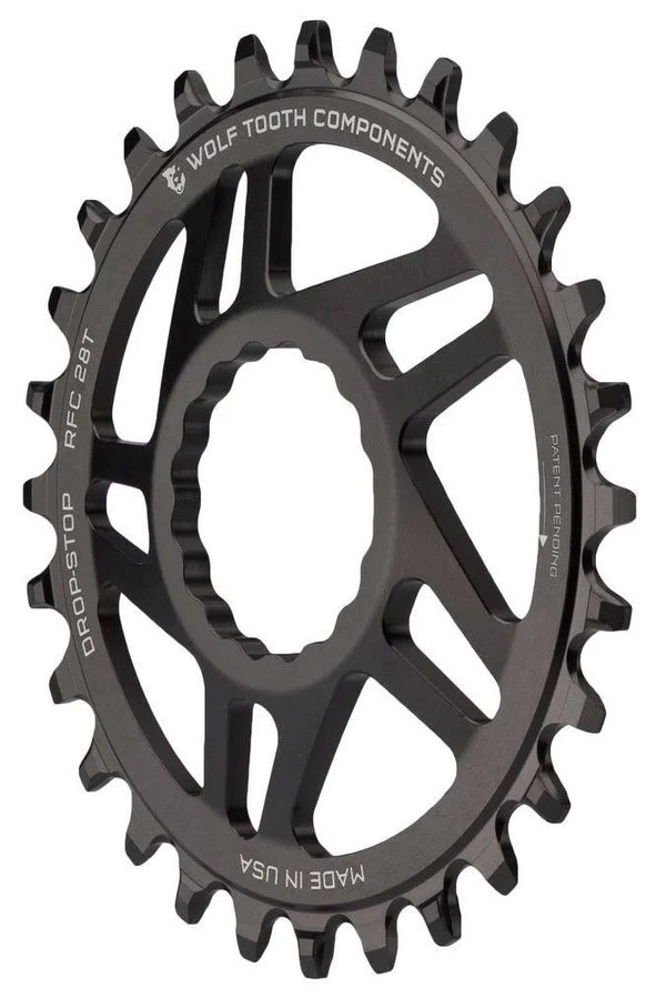 Wolf Tooth Components Drop-Stop Chainring: 28T for RaceFace Cinch Direct Mount Boost Chainline
