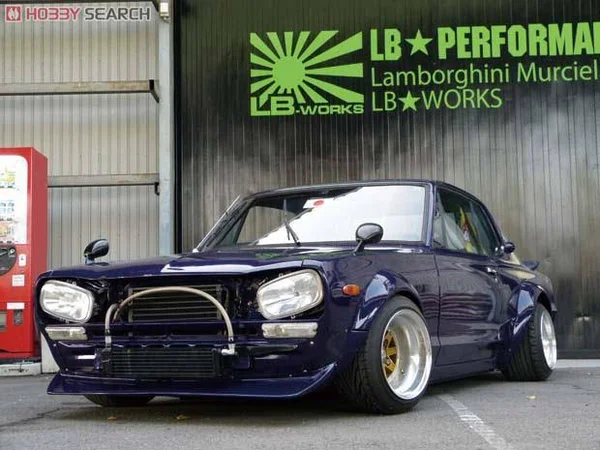 Aoshima - 1/24 lb Works Hakosuka 2DR