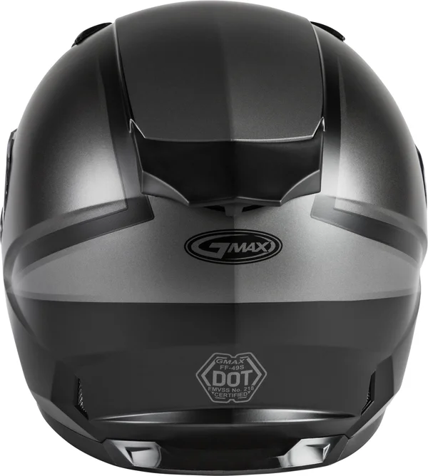 GMAX G4491504 FF-49S Hail Snow Helmet W/ELEC Shield Matte Black/Grey SM