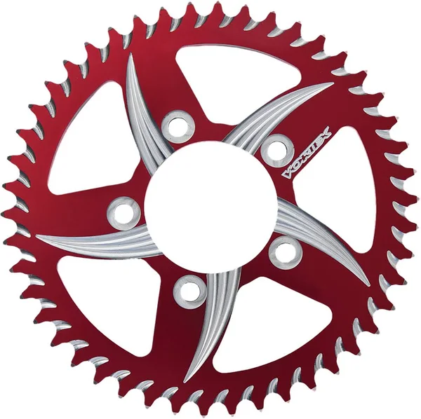 Vortex Cat5 Rear Sprocket - Red - 42T 436ZR-42