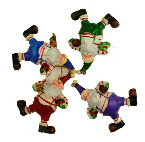 Club Pack of 72 Santa Claus with Basketballs Christmas Ornaments 7x22