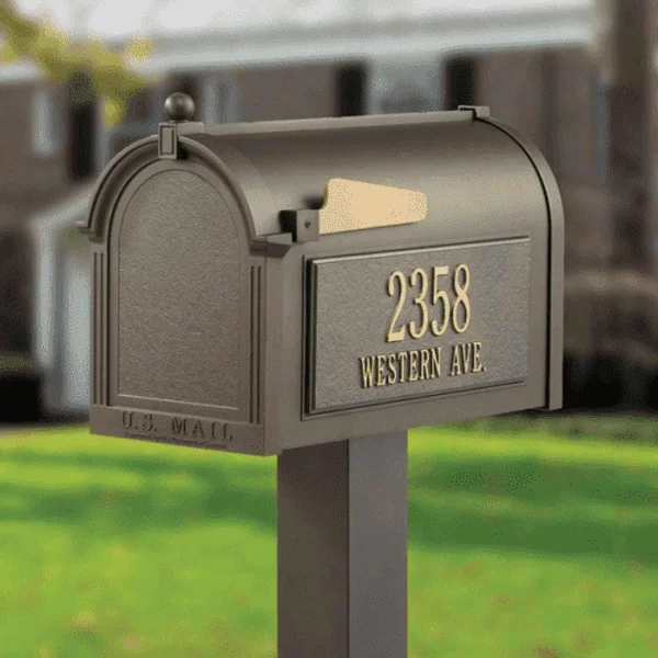 Whitehall Products Premium Mailbox Package - Green