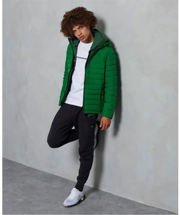 Superdry Hooded Fuji Jacket - Green - Casual Jackets