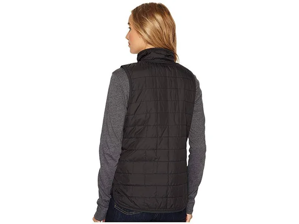 Carhartt Amoret Flannel Lined Vest - Women's Black - Xs