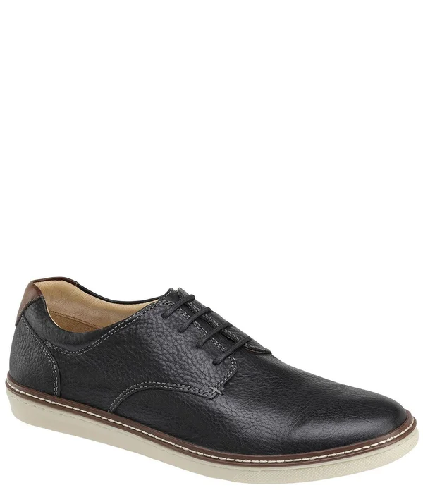 Men's Johnston & Murphy McGuffey Plain Toe Sneaker, Size 13 M - Black