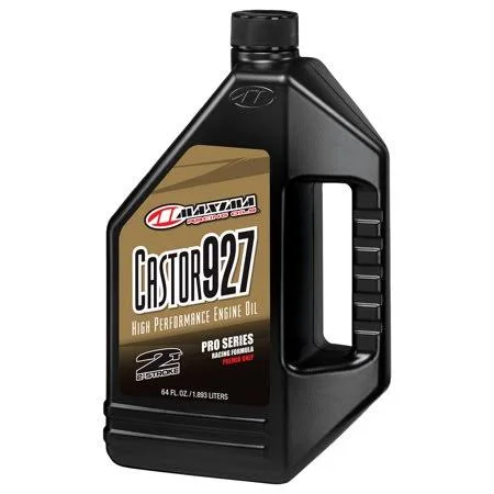 Maxima Castor 927 2-Stroke Oil 64 oz. - Black