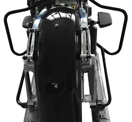Saddlebag Support Brackets for Harley Davidson Touring 14-21 Rear Guard Black Craftride