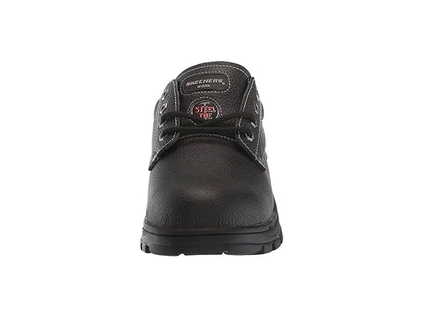 Skechers Men's Work Workshire Tydfil Steel Toe Shoe - Black