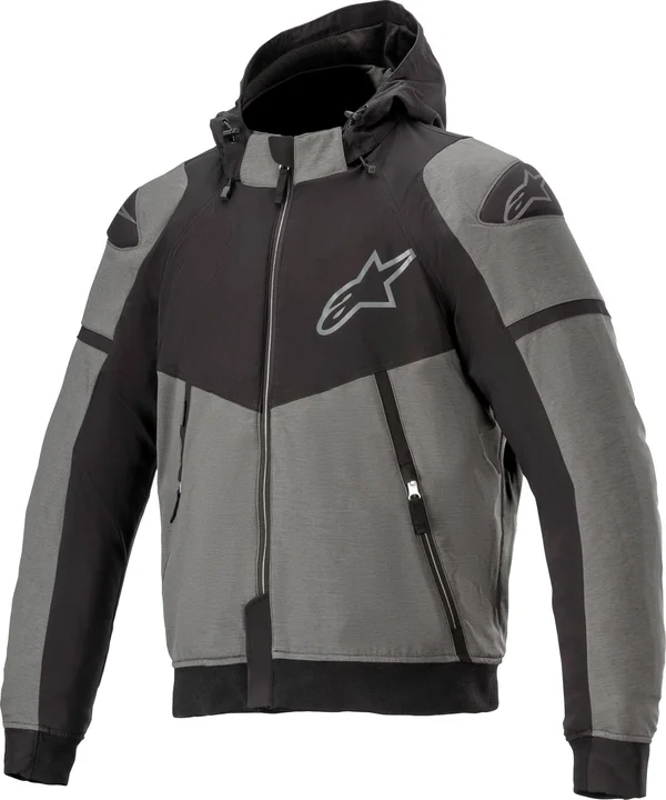 Alpinestars Sektor V2 Tech Hoodie - Melange Dark Gray Black S
