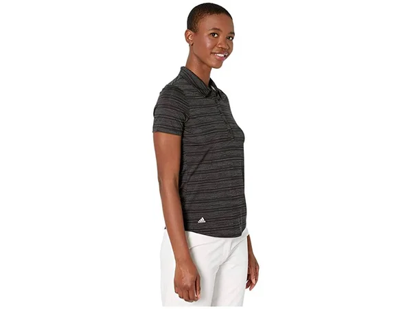 Adidas Women's Microdot Polo Size XS, Black/White