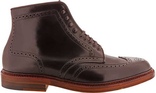 Alden Shoes Men's D8804H - Wing Tip Boot Antique Edge - 8 W