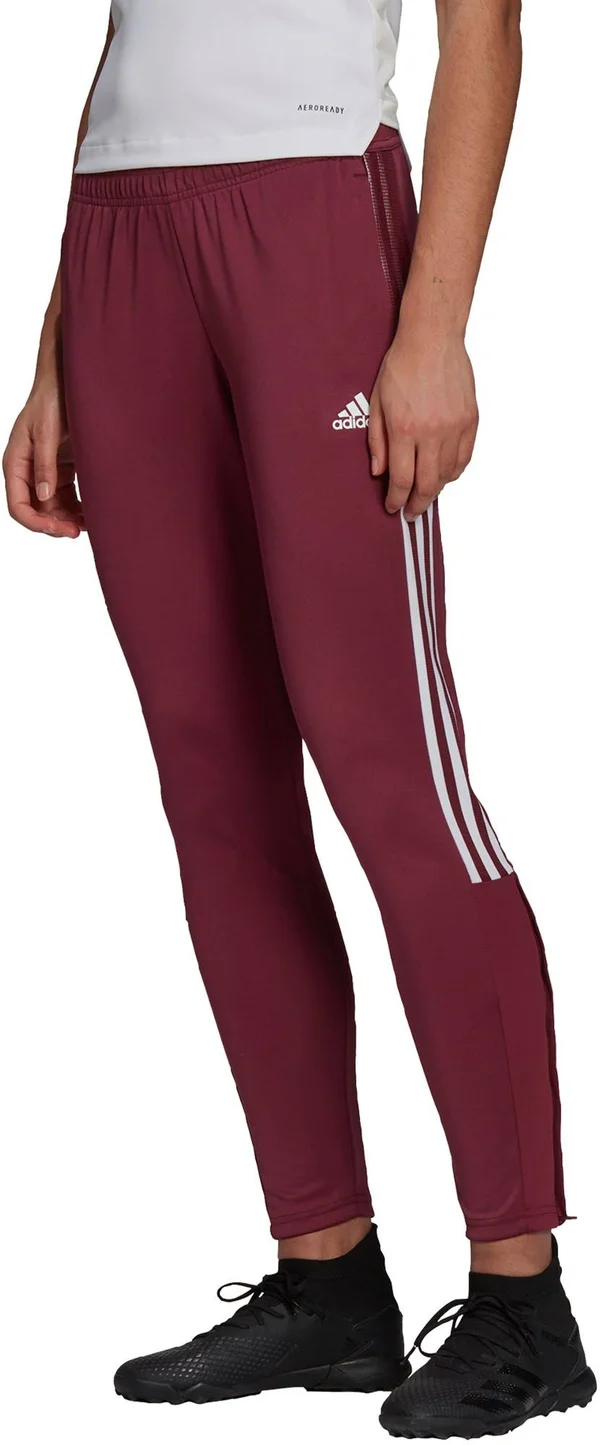 Adidas Women's Tiro Track Pants Victory Crimson/White, L