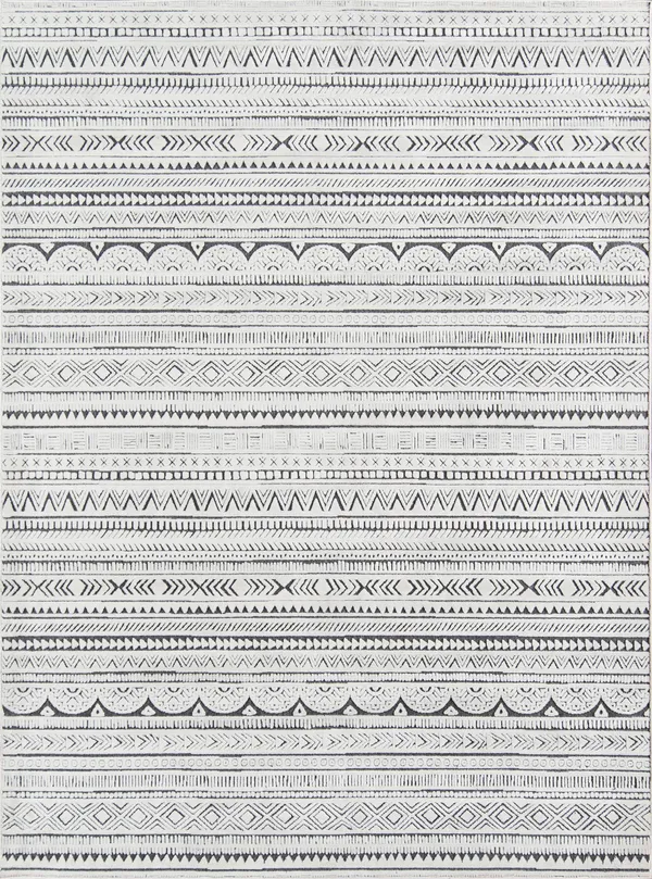 Momeni Covington COV-3 3&11x22 x 5&7x22 Ivory Area Rug
