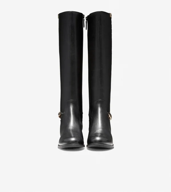 Cole Haan Women's Idina Stretch Boot (Black - 8.5 B)