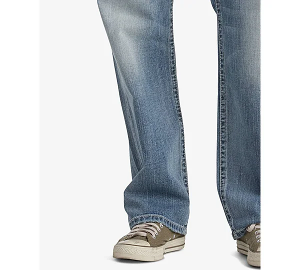 Silver Jeans Co. Men's Gordie Loose Fit Straight Jeans
