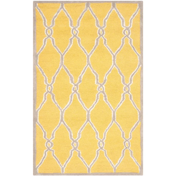 Safavieh Cambridge Light Grey & Ivory 6& x 9& Rug