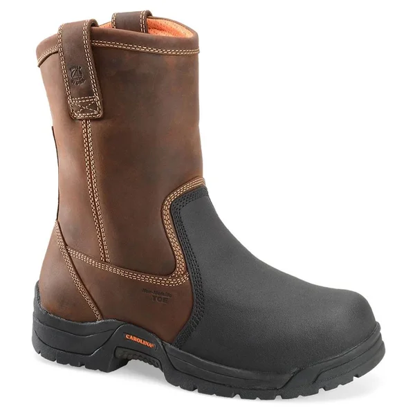 Carolina Boots: Men's Composite Toe Metguard EH Work Boots CA4582 - 7-D Crazy Horse