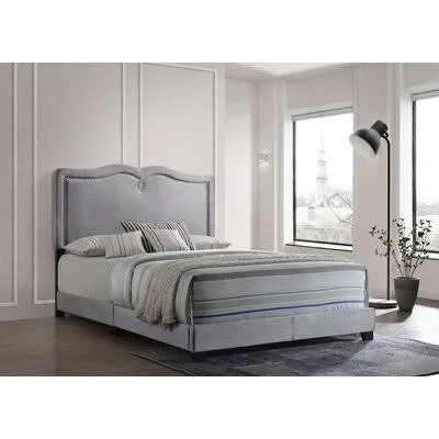 Littlefield Queen Upholstered Standard Bed House of Hampton